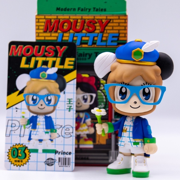 POP MART Mousy Little: The Prince / Modern Fairy Tales Series Confirmed Box NWT - Picture 1 of 3